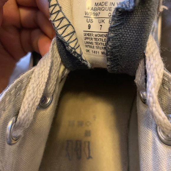 DENIM/NAVY BLUE CHUCK TAYLOR CONVERSE - Picture 4 of 4